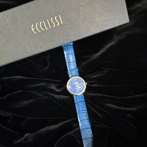 Ecclissi Women's Elegant Blue Watch